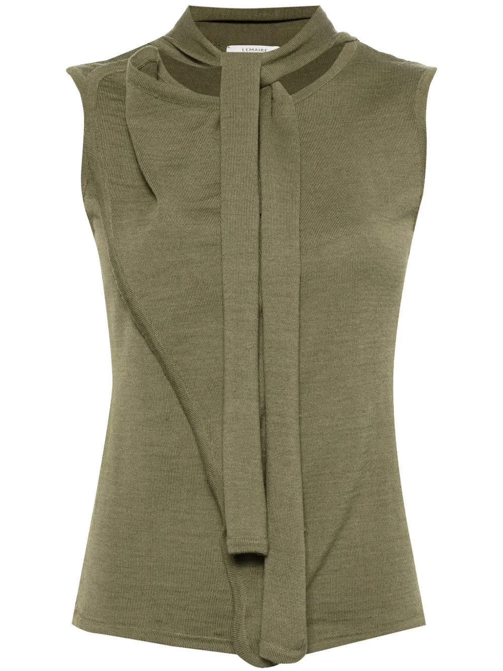 Scarf-Detail Asymmetric Top