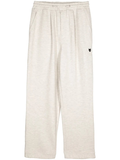 Panther Wide-Leg Track Pants