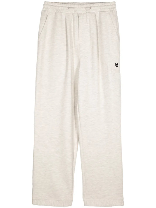 Panther Wide-Leg Track Pants