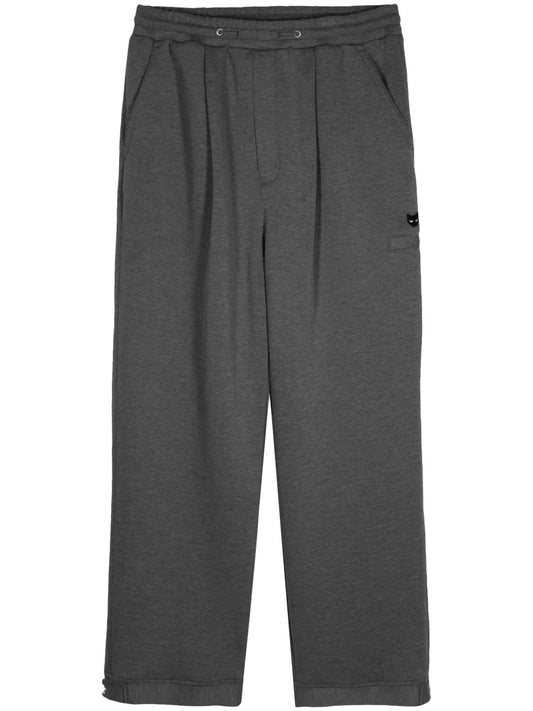 Panther Wide-Leg Track Pants