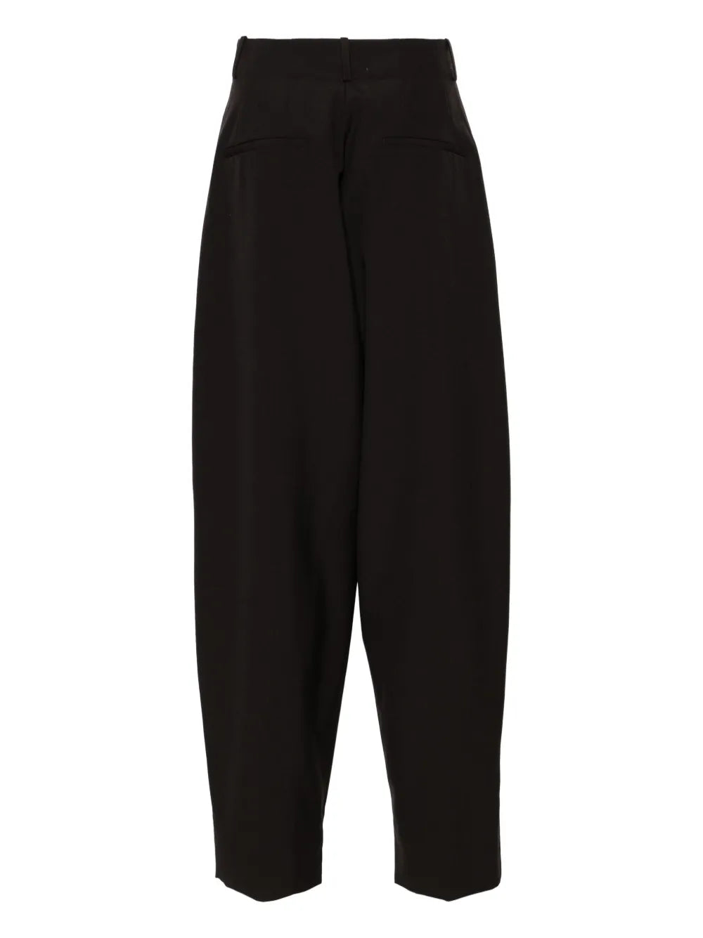 Pleated Wide-Leg Trousers