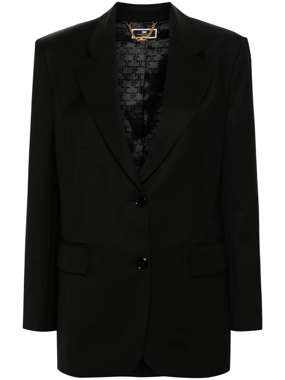 Single-Breasted Virgin Wool Blazer