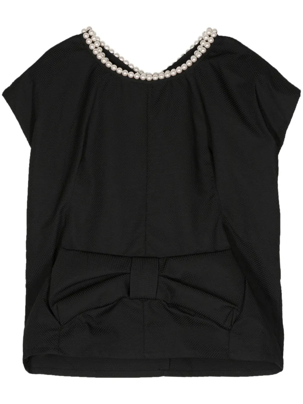 Bow-Detail Sleeveless Top