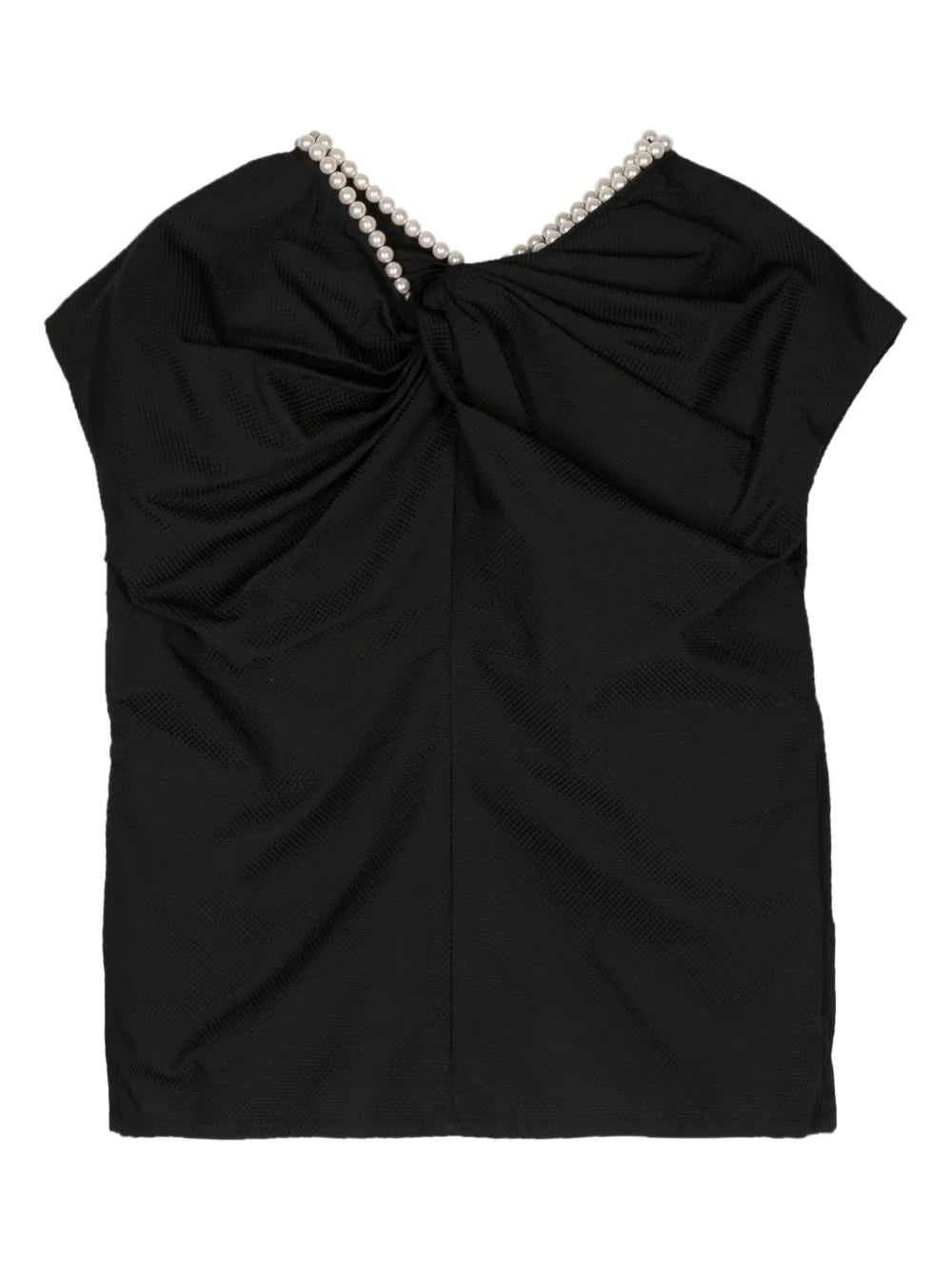 Bow-Detail Sleeveless Top
