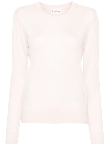 Wool-Silk-Blend Jumper