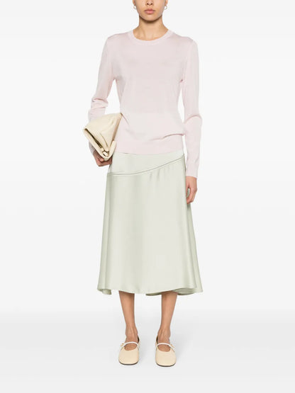 Wool-Silk-Blend Jumper