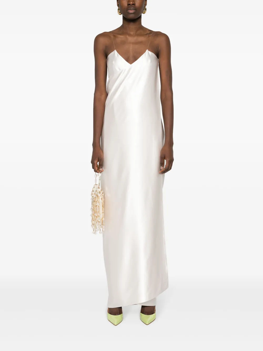 11 Silk Crepe Maxi Dress