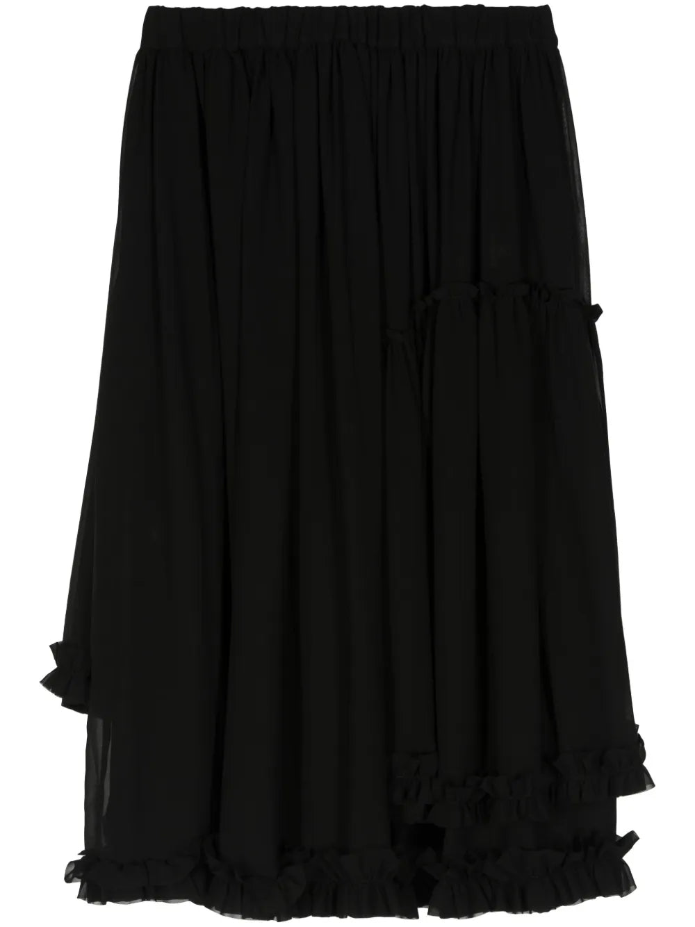Ruffled Layered Design Skirt