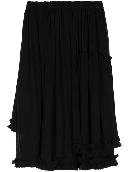 Ruffled Layered Design Skirt