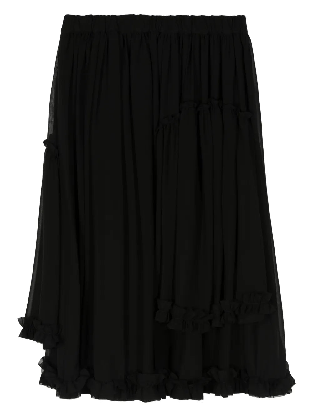 Ruffled Layered Design Skirt