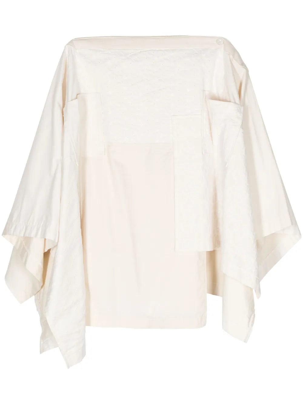 Panelled Draped Skirt