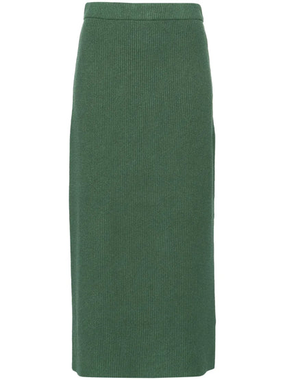 Kyara Ribbed Midi Skirt