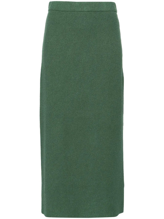 Kyara Ribbed Midi Skirt