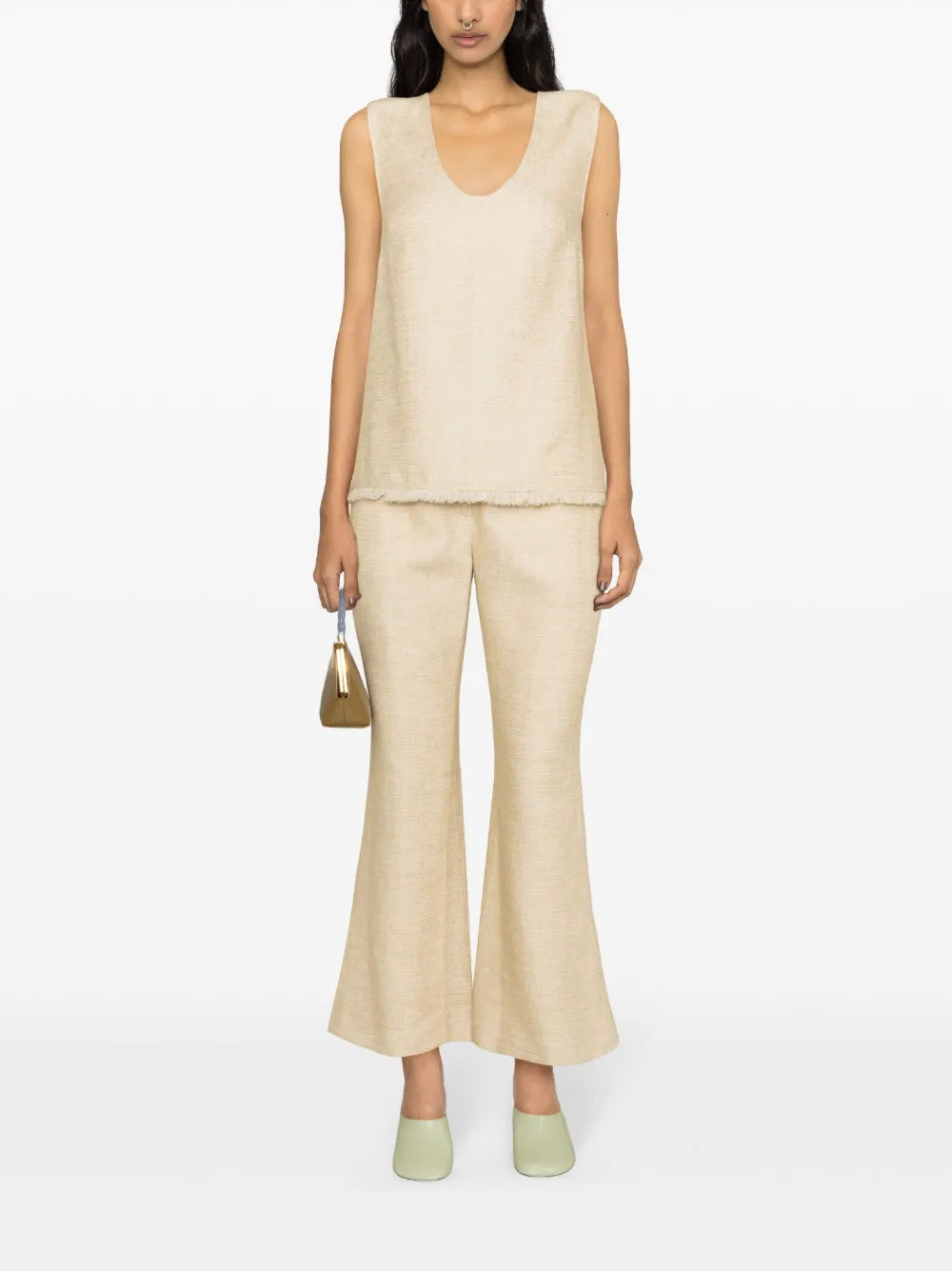 Debbia Fringed Tank Top