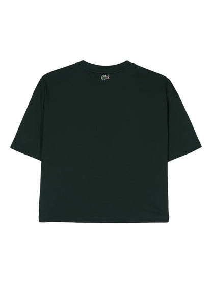 Logo-Patch Cotton T-Shirt
