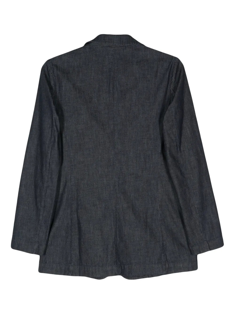 Single-Breasted Denim Blazer