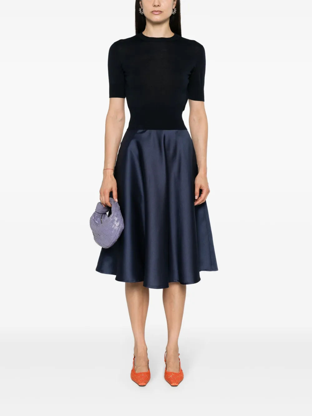 A-Line Midi Skirt