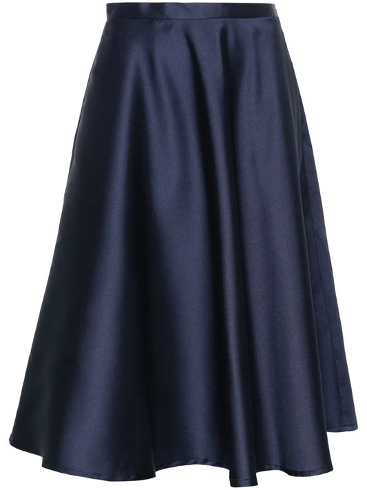 A-Line Midi Skirt