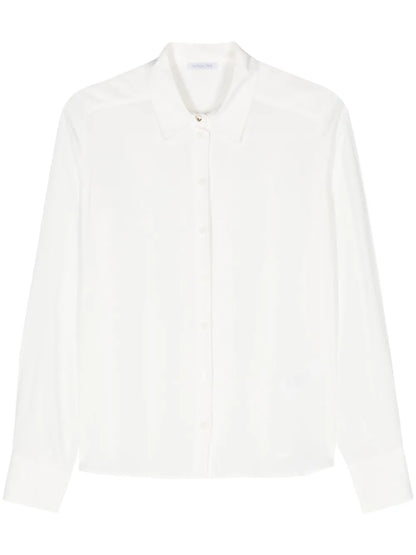 Crepe-Texture Shirt