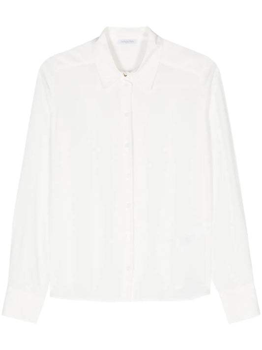 Crepe-Texture Shirt