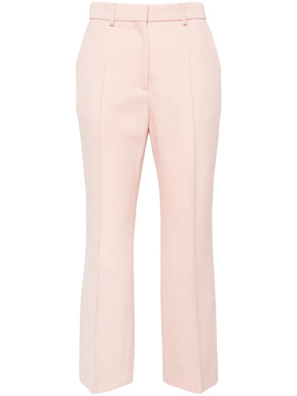 Wool Flared Trousers