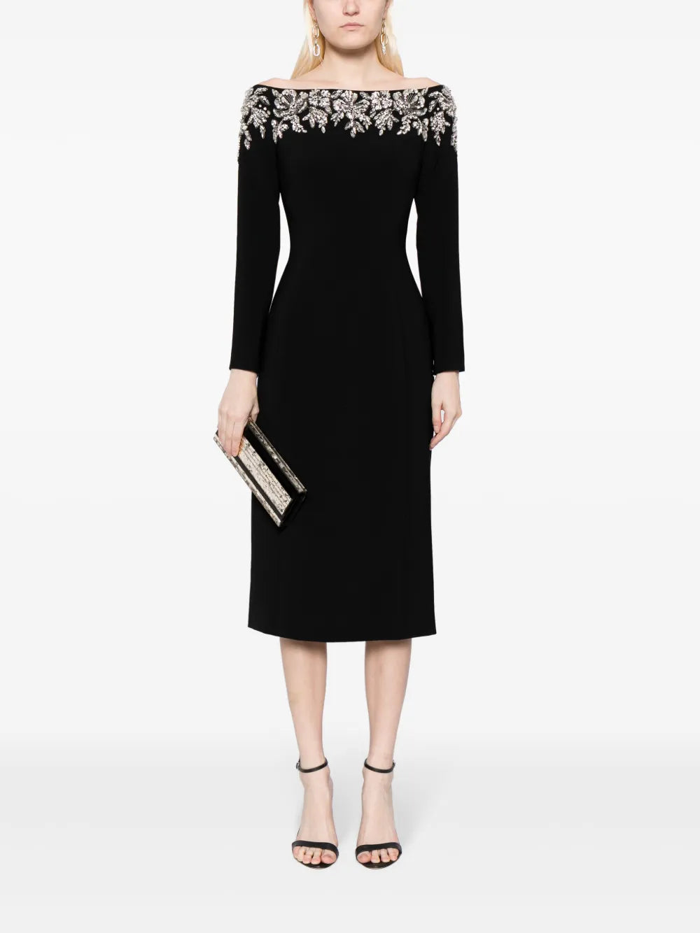 Rosabel Crystal-Embellished Dress