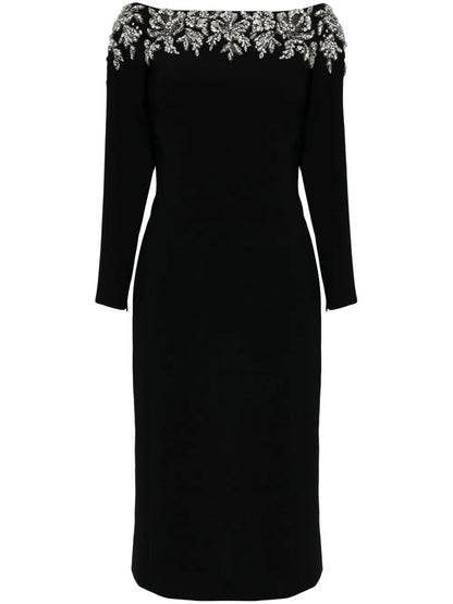 Rosabel Crystal-Embellished Dress