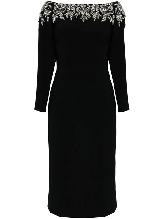 Rosabel Crystal-Embellished Dress