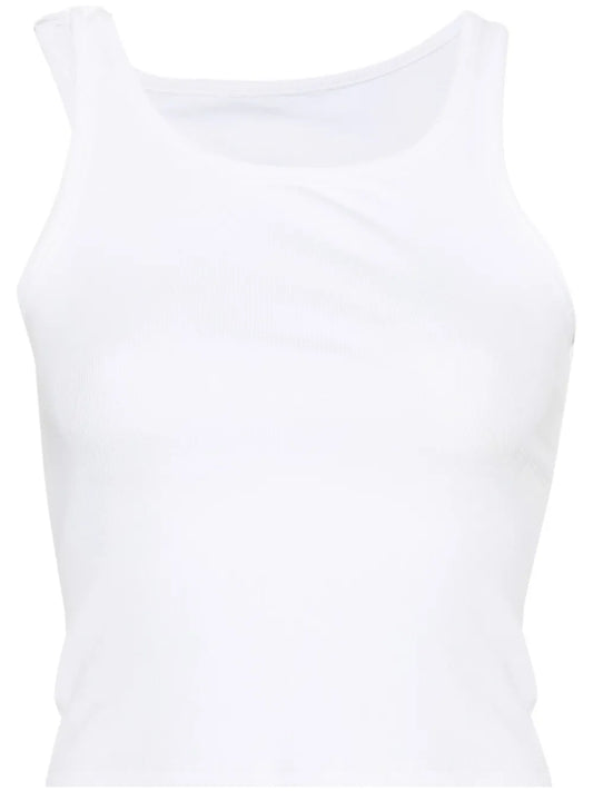 Ribbed Cropped Tank Top
