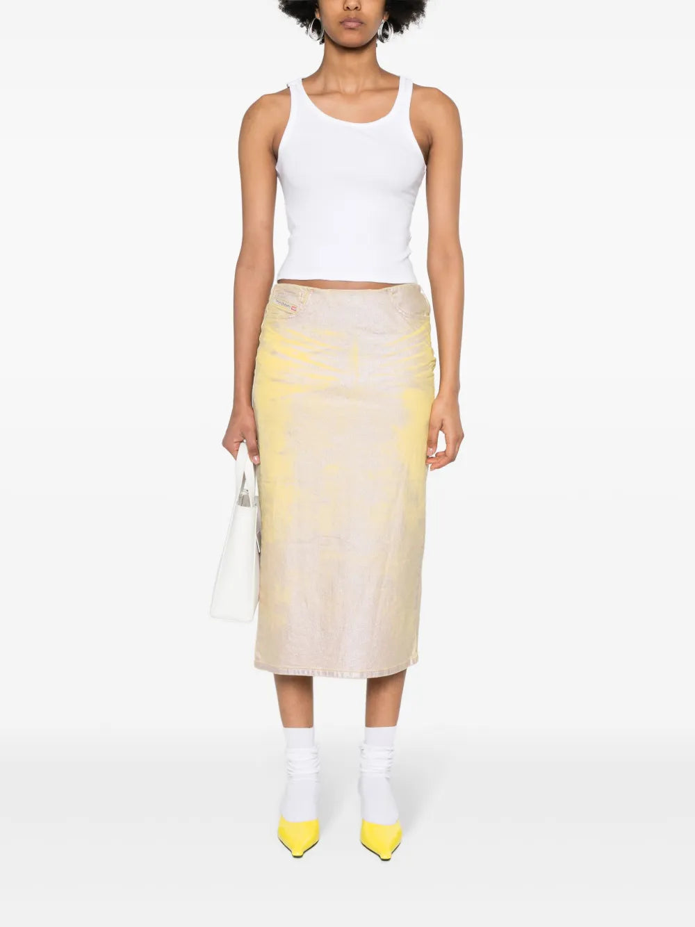 Ribbed Cropped Tank Top