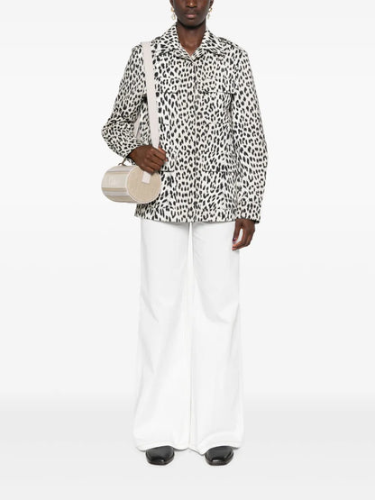 Jane High-Waist Flared Trousers