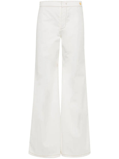 Jane High-Waist Flared Trousers