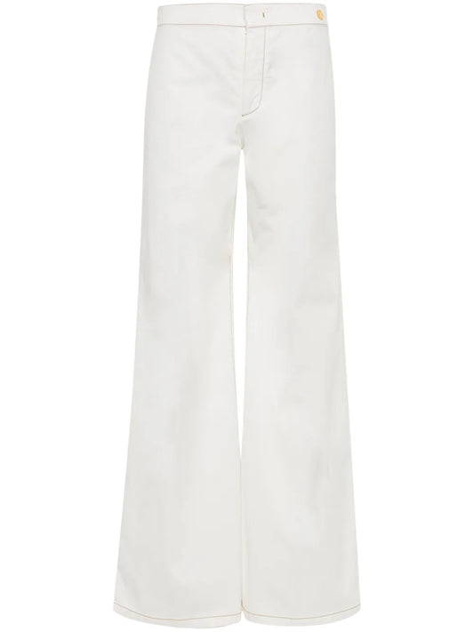 Jane High-Waist Flared Trousers
