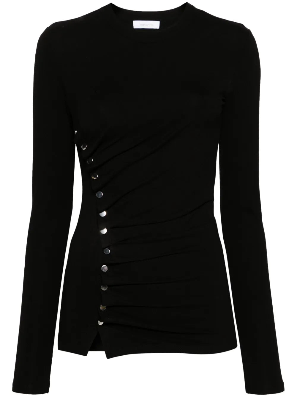Asymmetric Studded T-Shirt