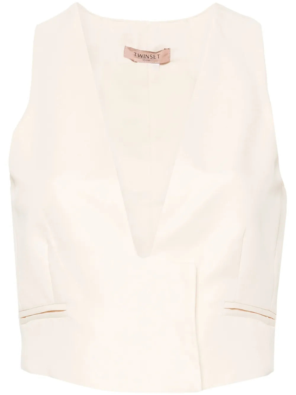 Slub-Texture Waistcoat