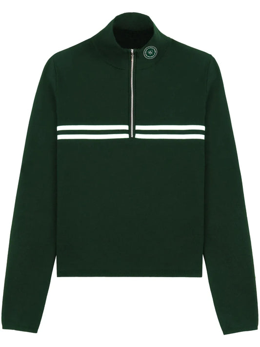 Minimal Quarter-Zip Sweatshirt