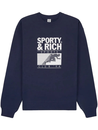 Motion Club Logo-Print Sweatshirt
