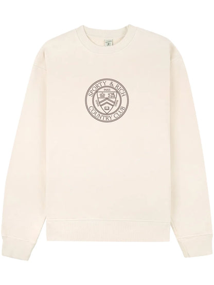 Connecticut Crest Cotton Sweatshirt