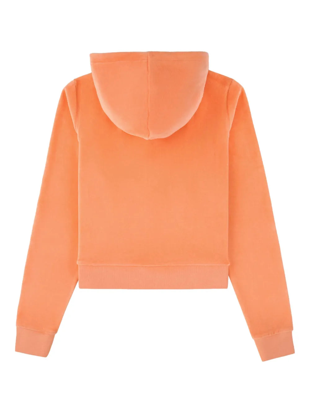 Italic-Logo Zip-Up Hoodie
