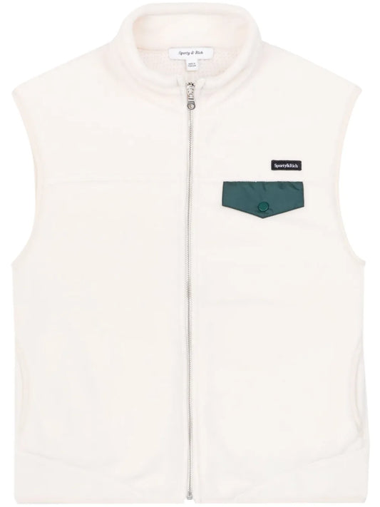 Zipped Polar Vest