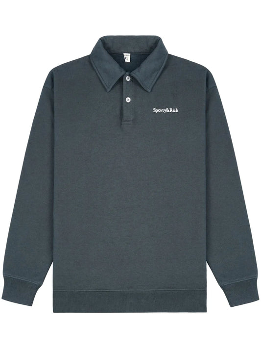 Logo-Embroideered Polo Top