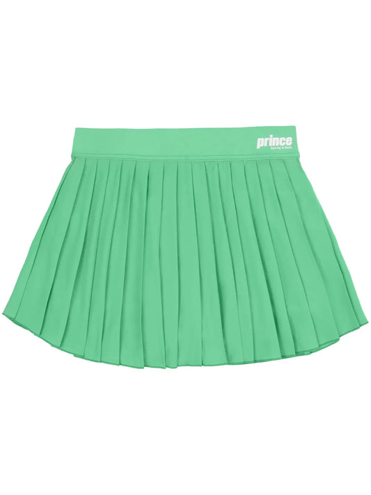 Prince Sporty Pleated Miniskirt