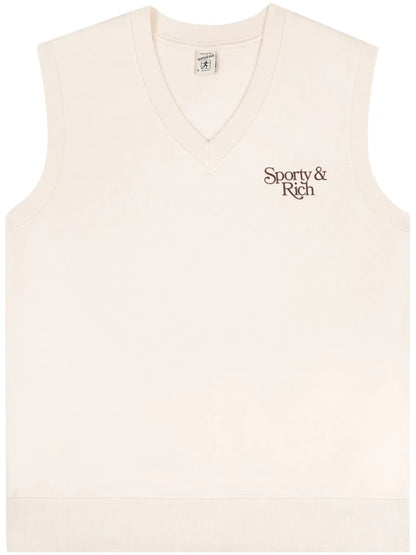 Bardot Logo-Print Cotton Vest