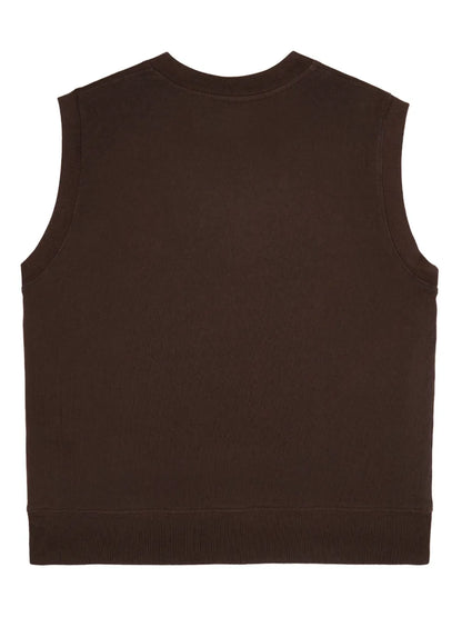 Syracuse Embroidered Cotton Vest