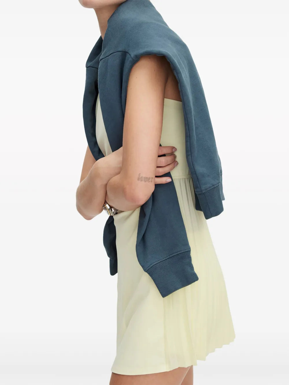 The Steffi Action Pleated Minidress