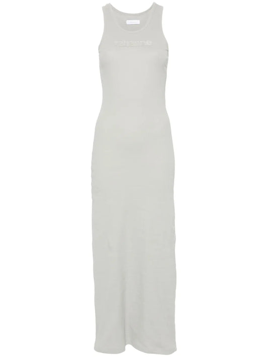 Logo-Patch Maxi Dress