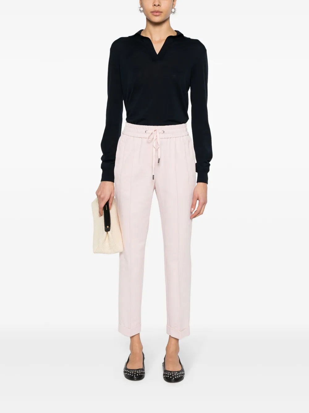Raised-Seam Track Pants