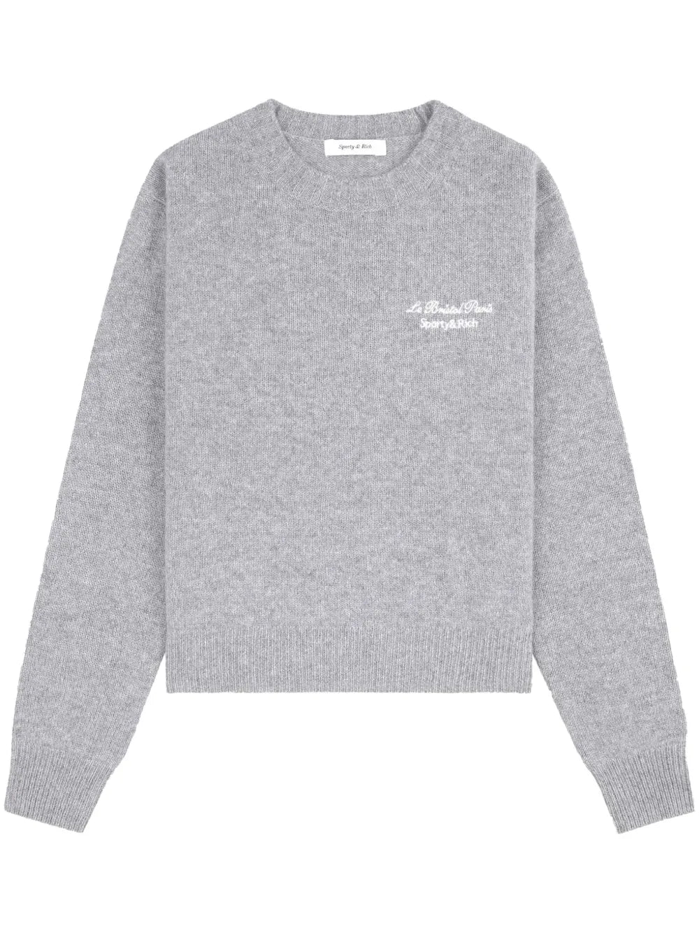 Logo-Embroidered Cashmere Jumper
