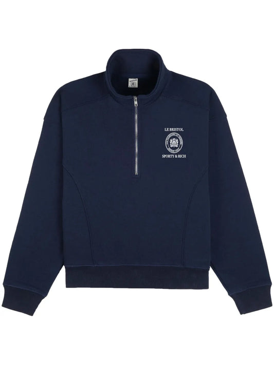 Crest Seal Quarter-Zip Sweatshirt