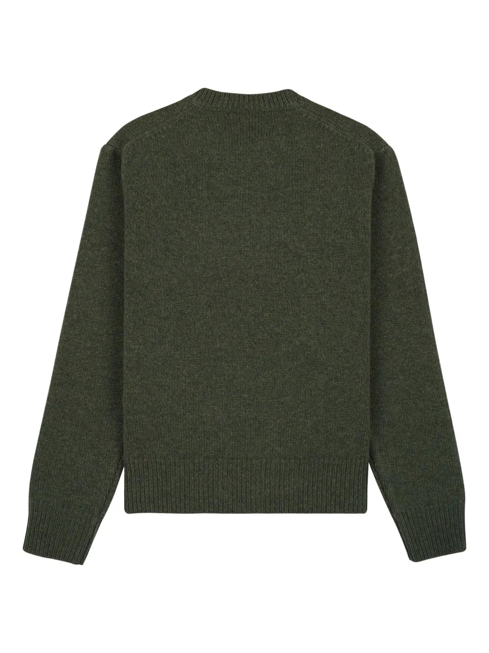 Logo-Embroidered Wool Jumper